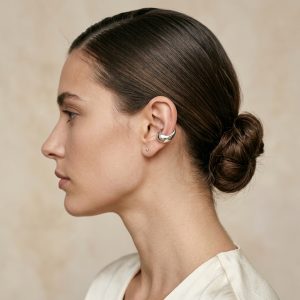 Minimalist Silver Ear Cuff